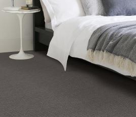 Anywhere Herringbone Slate Carpet 8048 in Bedroom thumb