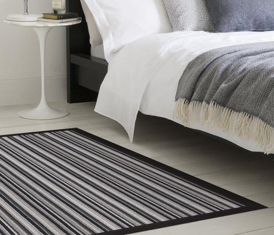 Merlin Striped Wool Rug as a rug (Make Me A Rug)