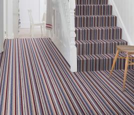 Wool Rock 'n' Roll London Calling Carpet 1979 on Stairs thumb