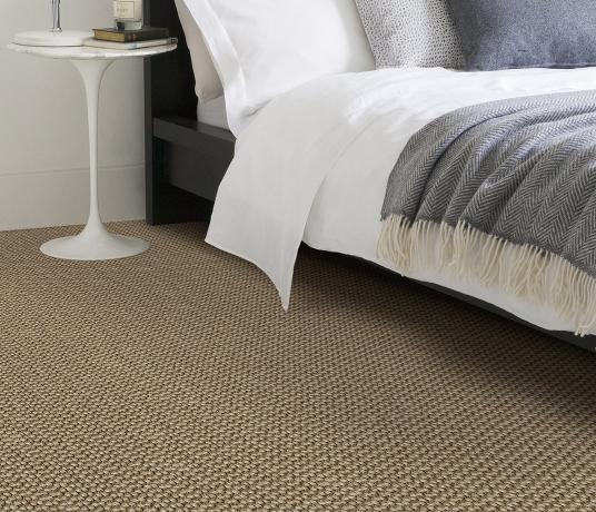 Sisal Bubbleweave Silver Bubble Carpet 2553 in Bedroom