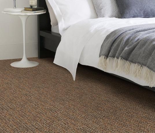 Jute Big Bouclé Toast Carpet 1620 in Bedroom