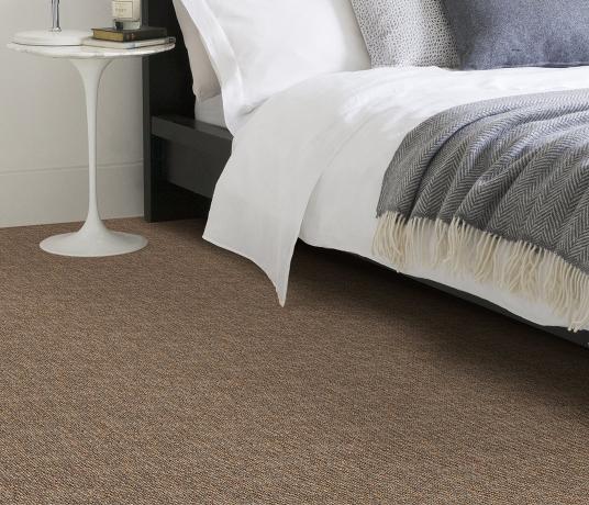 Sisal Bouclé Burghclere Carpet 1239 in Bedroom