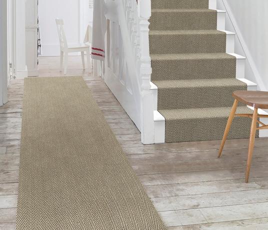 Sisal Herringbone Hambledon Carpet 4416 Stair Runner