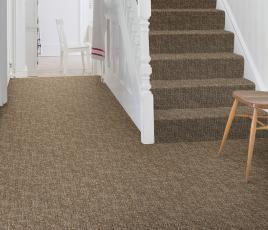 Sisal Bouclé Burghclere Carpet 1239 on Stairs thumb