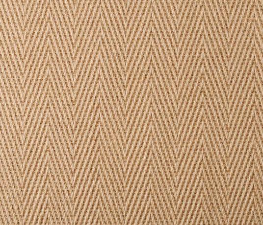 Jute Herringbone Natural Carpet 4617 Swatch